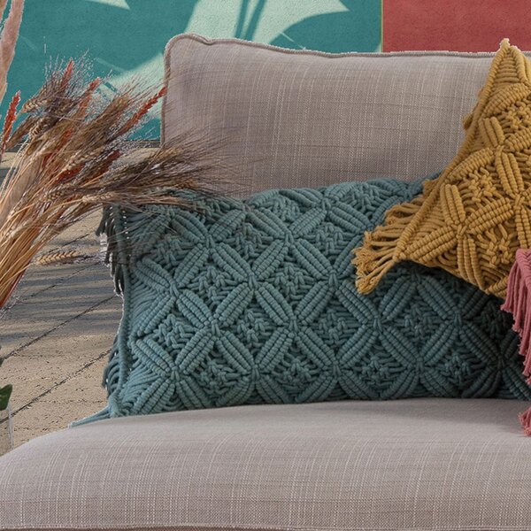 Διακοσμητικό Μαξιλάρι (30x55) Nef-Nef Homeware Vainaldo Green