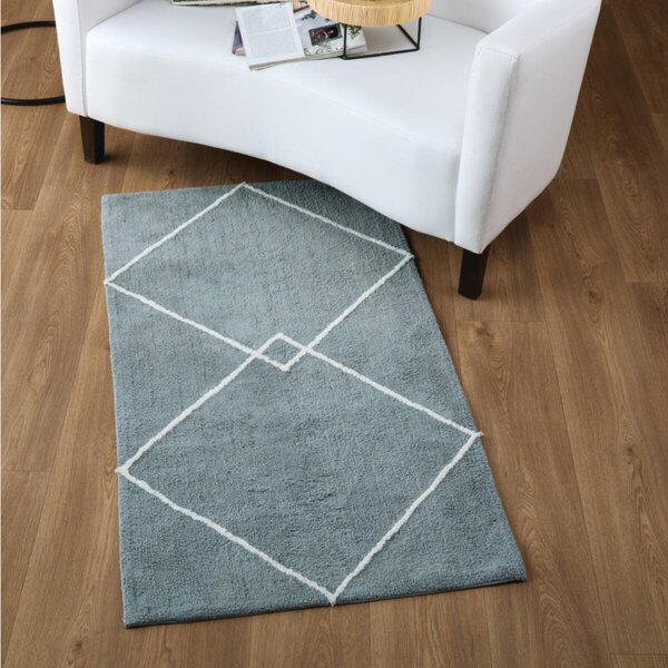 Πατάκι Μπάνιου (60x90) Kentia Loft Veda 22 Grey