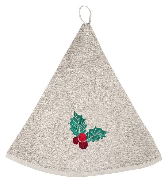 Χριστουγεννιάτικα Ποτηρόπανα (Σετ 2τμχ) S-F Christmas Houx CE324045