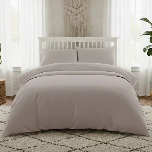 Ζεύγος Μαξιλαροθήκες (53x72) Melinen Lavish Satin Εκρού