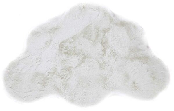 Royal Χαλί γούνινο παιδικό Bunny Cloud White BUNCW - 080x120 Διάδρομος 80 cm x 120 cm