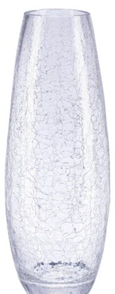 Βάζο atmosphera Curved, Γυαλί, 40 cm