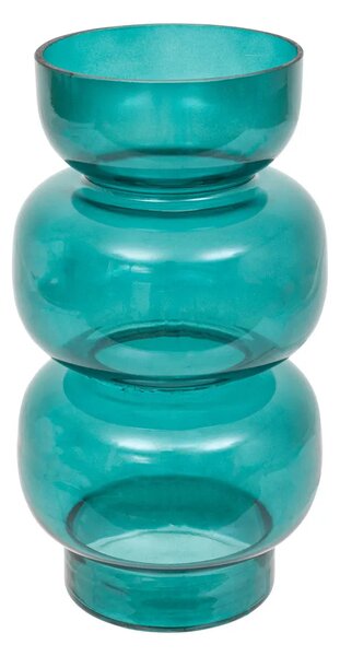 Βάζο atmosphera Be vintage, 25 cm, γυαλί, τιρκουάζ
