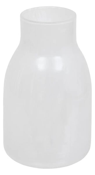 Βάζο atmosphera Dola, 25 cm, γυαλί, λευκό