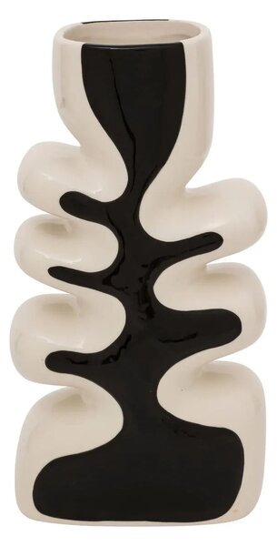 Βάζο atmosphera Twisted Lime, κεραμικό, 28 cm