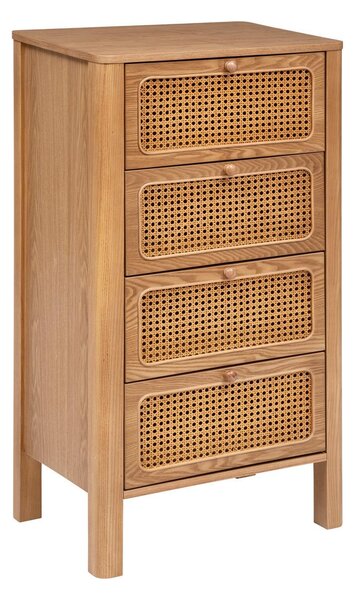 Συρταριέρα atmosphera Tiria, 4 συρτάρια, 55x38cm, MDF