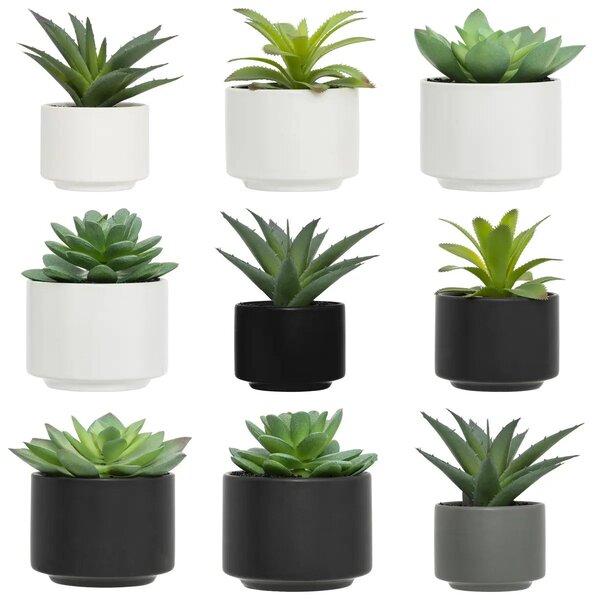 Τεχνητό φυτό atmosphera Succulent, 13 εκ., διάφορα σχέδια