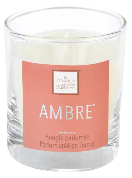 Αρωματικό κερί atmosphera Elea, Yuzu, γυαλί, 190 g — Άρωμα: Κεχριμπάρι