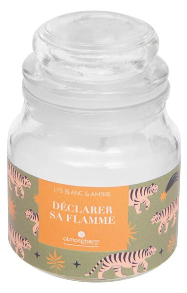 Αρωματικό κερί atmosphera Jomy, γυαλί, 65 g — Άρωμα: Κρίνος