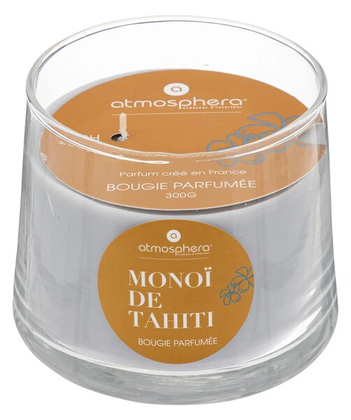 Αρωματικό κερί atmosphera Izor, γυαλί, 300 g — Άρωμα: Μονόι
