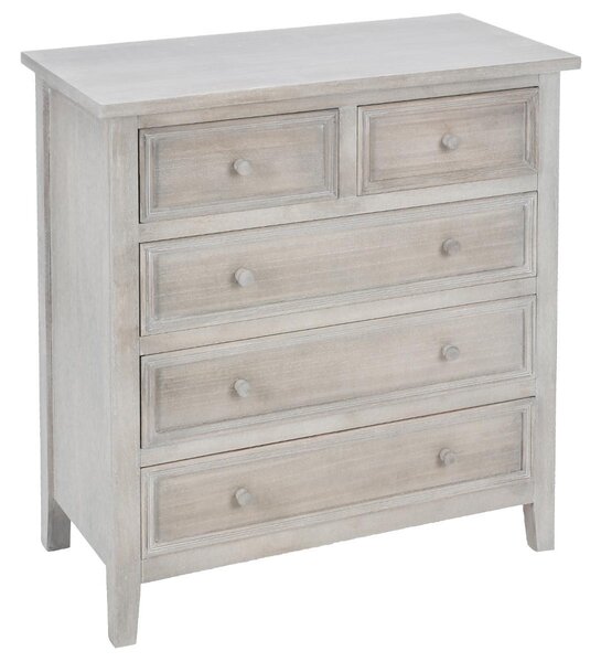 Συρταριέρα atmosphera Charm, 5 συρτάρια, MDF, 73x35x81 εκ