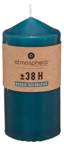 Άοσμο στρογγυλό κερί atmosphera Hugo, 7 x 13 εκ