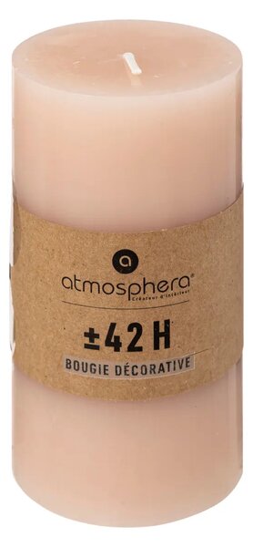 Άοσμο στρογγυλό κερί atmosphera Hugo, 7 x 13 εκ
