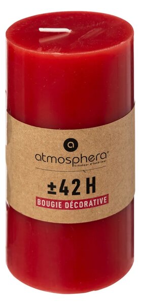 Άοσμο στρογγυλό κερί atmosphera Hugo, 7 x 13 εκ
