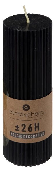 Άοσμο στρογγυλό κερί atmosphera Demi, 5 x 14 εκ