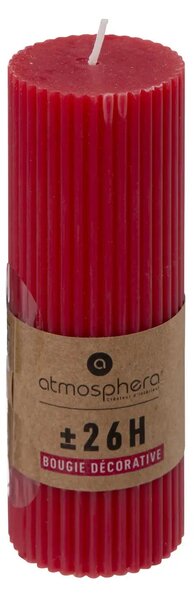 Άοσμο στρογγυλό κερί atmosphera Demi, 5 x 14 εκ