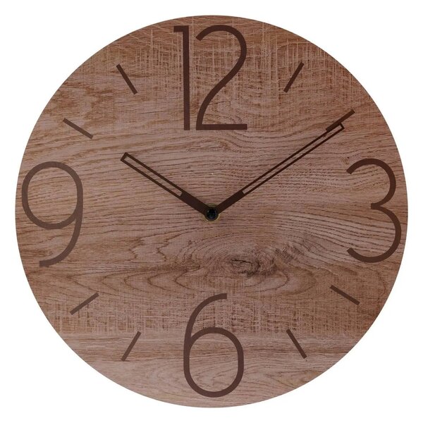 Ρολόι τοίχου atmosphera Wood, Ø28 εκ., διάφορα σχέδια