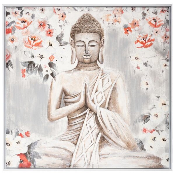 MOD Premium Πίνακας σε καμβά Buddha 78x78cm 179518