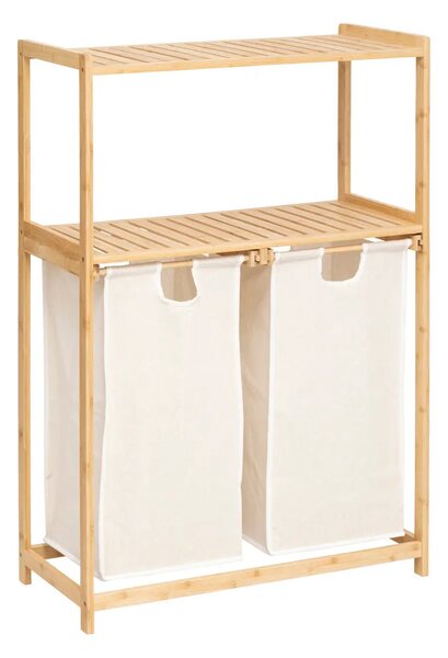 Ραφιέρα 5five Tidy Box με 2 καλάθια απλύτων, μπαμπού