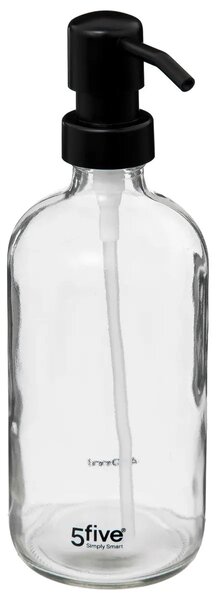 Δοσομετρητής σαπουνιού 5five Glass, 450 ml