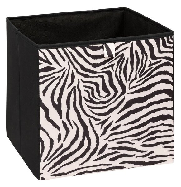 Κουτί αποθήκευσης 5five Mix & Modul Zebra, 31x31 εκ