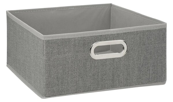 Κουτί αποθήκευσης 5five Mix & Modul, μελανζέ, 31 x 15 εκ