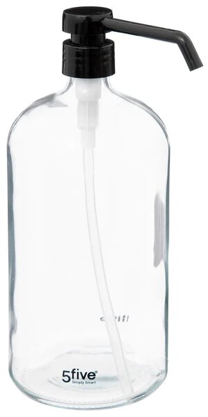 Δοσομετρητής σαπουνιού 5five Glass, 1 L