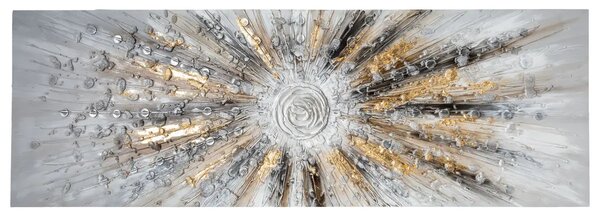 Χειροποίητος ζωγραφισμένος πίνακας atmosphera Kylia, καμβάς, 150 x 50 εκ., χρυσό, διάφορα σχέδια