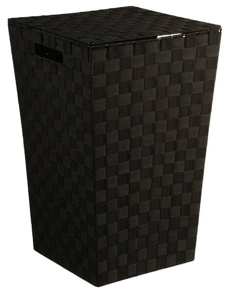 Καλάθι απλύτων 5five Lise, μαύρο, 50 l