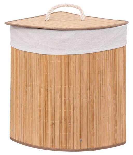 Γωνιακό καλάθι απλύτων 5five Bambou, 48 l