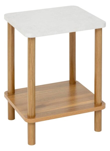 Κομοδίνο 5five Côme με ράφι, MDF, καφέ, 44 cm