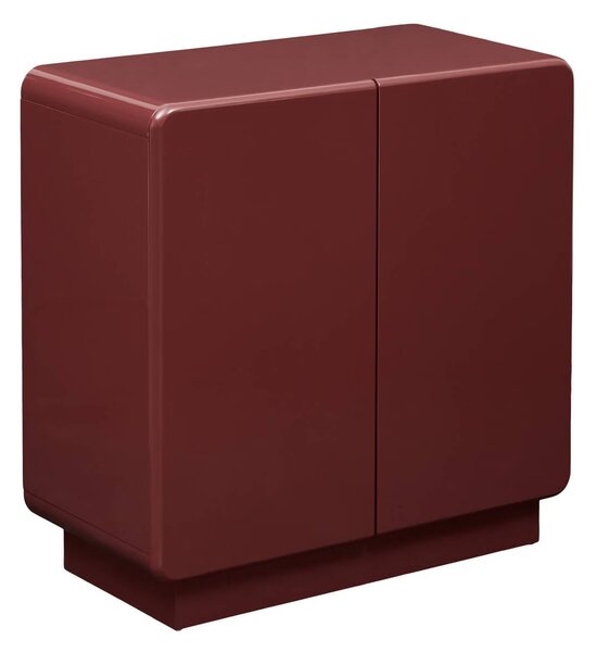Μπουφές atmosphera Douglas Gloss, 2 πόρτες, MDF, μπορντό, 80 cm