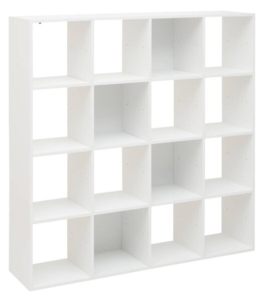 Ραφιέρα 5five Mix'n Modul, 16 διαμερίσματα, MDF, λευκή, 135.5 εκ