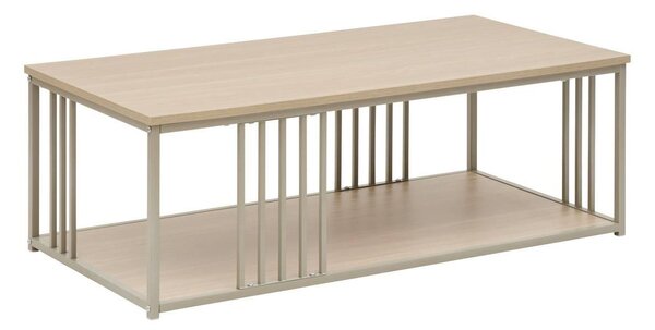 Τραπεζάκι σαλονιού 5five Duna, MDF, χρώμα άμμου, 100 cm