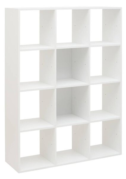 Ραφιέρα 5five Mix'n Modul με 12 θήκες, MDF, λευκή, 102×135,5 cm
