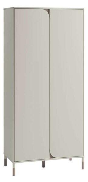 Ντουλάπα Fresno AR100, Beige, 201x92x50cm, Πόρτες ντουλάπας: Με μεντεσέδες