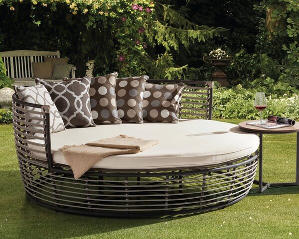 AG Daybed κήπου αλουμινίου Countryside 160x71cm - 15593