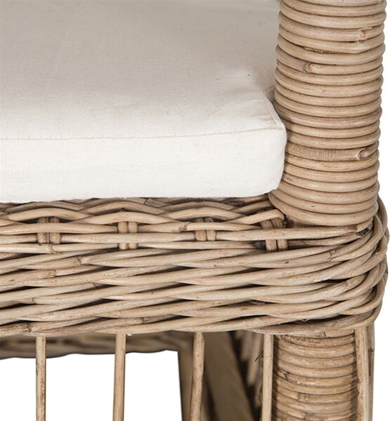 TS Wood Πολυθρόνα Arona Rattan φυσικό 74x67x80cm - 992060