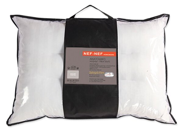 Μαξιλάρι Ύπνου Ανατομικό Σκληρό (50x70) Nef-Nef Homeware Ballfiber Anatomic