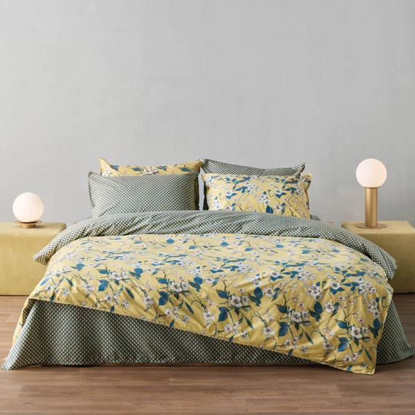 Παπλωματοθήκη Υπέρδιπλη (Σετ 220x240) 2 Όψεων Kentia Stylish Tesoro 28