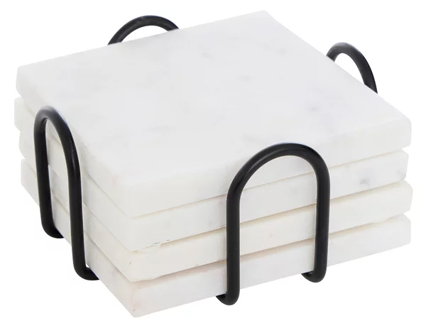 Σουβέρ (Σετ 4τμχ) S-D Marble 212190