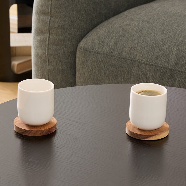 Φλυτζάνια Espresso 100ml & Πιατάκια (Σετ 8τμχ) S-D Elegance 207292