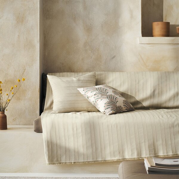 Ριχτάρι Καναπέ Διθέσιου (180x250) Gofis Home Laurel Plant Green 731/18