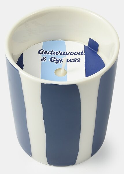 Sinsay - Αρωματικό κερί Cedarwood & Cypress - μπλε