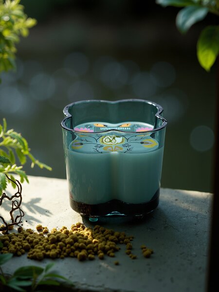 Sinsay - Αρωματικό κερί Cashmere Vanilla - πρασινο