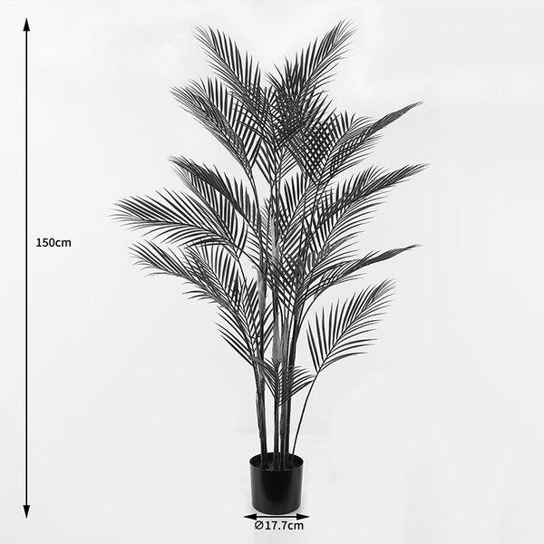 Διακοσμητικό φυτό Kwai Πράσινο 92x92x150 cm