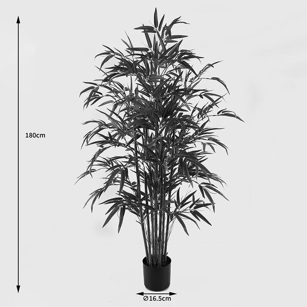 Διακοσμητικό φυτό με γλάστρα Rhapis Palm Πράσινο 80x80x180 cm