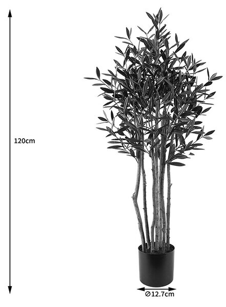 Διακοσμητικό φυτό με γλάστρα Olia Πράσινο 52x52x120 cm