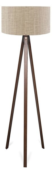 Φωτιστικό Δαπέδου PWL-1059, E27 μπεζ-καρυδί, 38x140 cm