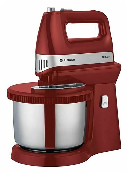 Μίξερ επιτραπέζιο Singer Deluxe SM-500 με ισχύ 500W, 5 ταχύτητες και ...